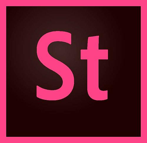 Das neue Logo von "Adobe Stock"
