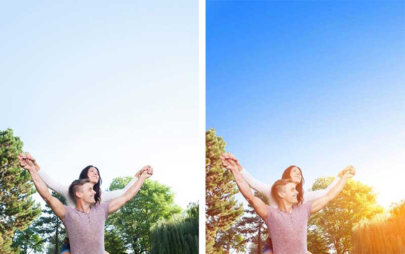Tutorial Blauen Himmel Erzeugen In Photoshop Alltag Eines Fotoproduzenten
